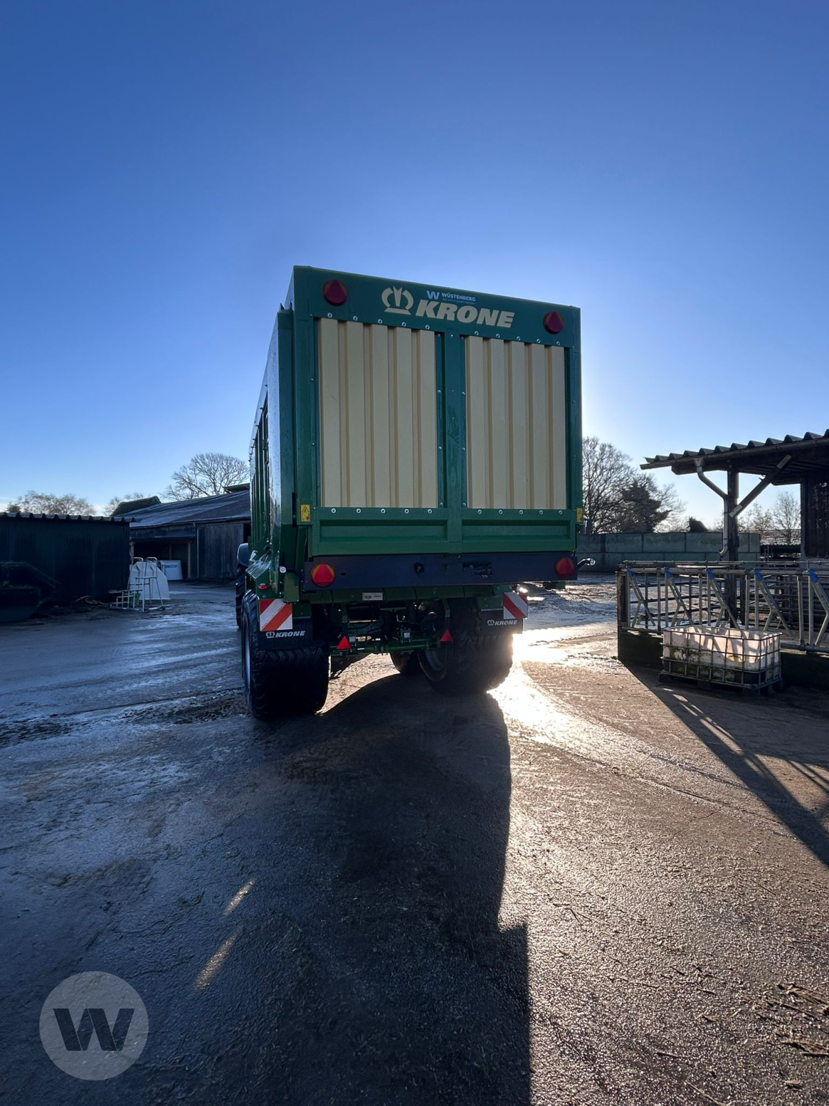 Ladewagen des Typs Krone MX 370 GD, Gebrauchtmaschine in Husum (Bild 7)