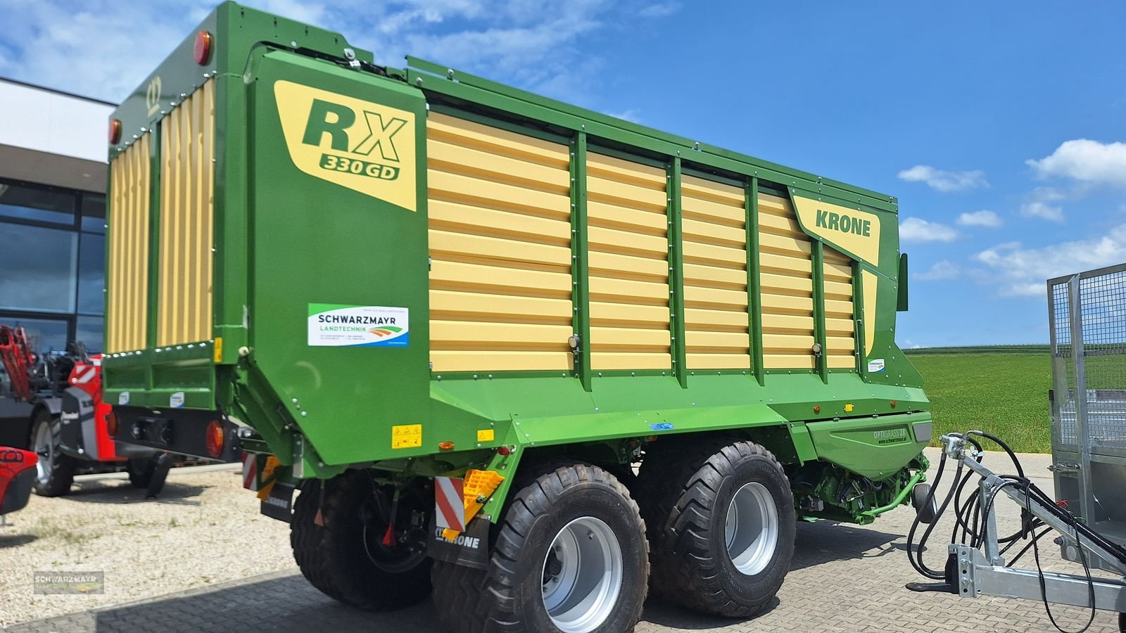 Ladewagen des Typs Krone RX 330 GD Kurzschnitt, Vorführmaschine in Aurolzmünster (Bild 2)