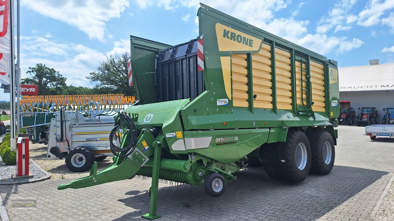 Ladewagen des Typs Krone RX 330 GD Kurzschnitt, Vorführmaschine in Aurolzmünster (Bild 9)