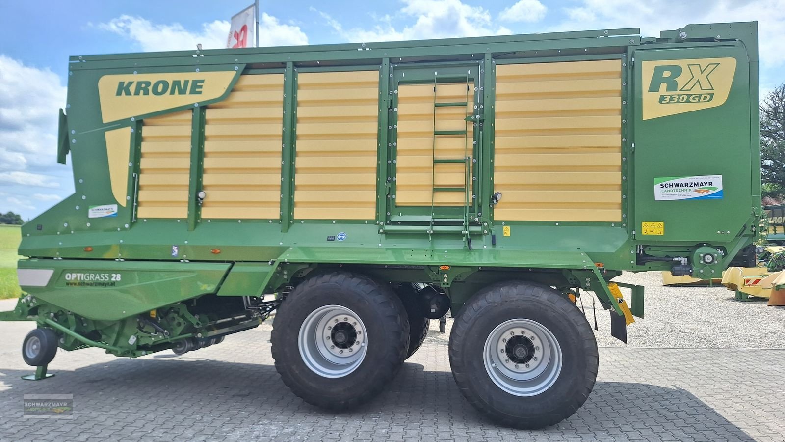 Ladewagen des Typs Krone RX 330 GD Kurzschnitt, Vorführmaschine in Aurolzmünster (Bild 8)