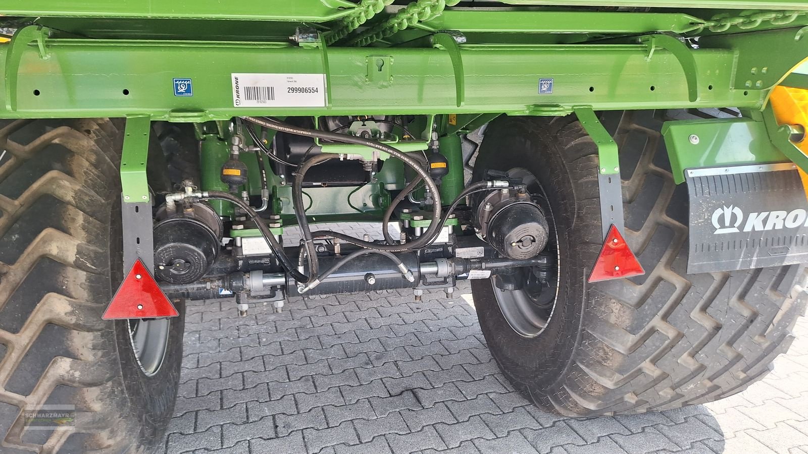 Ladewagen des Typs Krone RX 330 GD Kurzschnitt, Vorführmaschine in Aurolzmünster (Bild 18)