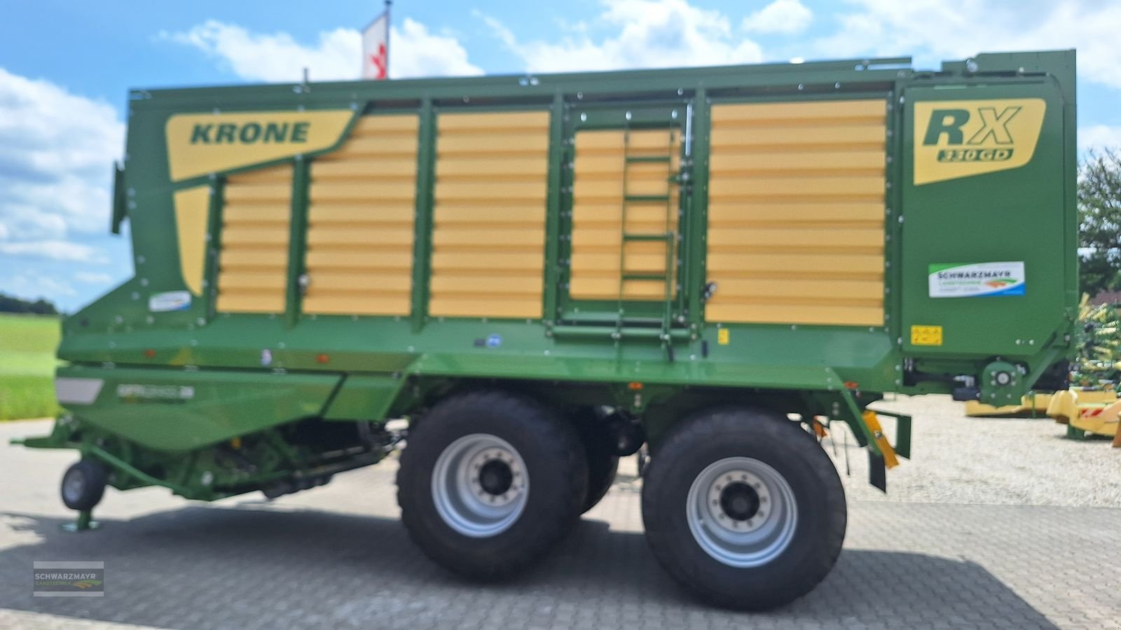 Ladewagen des Typs Krone RX 330 GD Kurzschnitt, Vorführmaschine in Aurolzmünster (Bild 7)