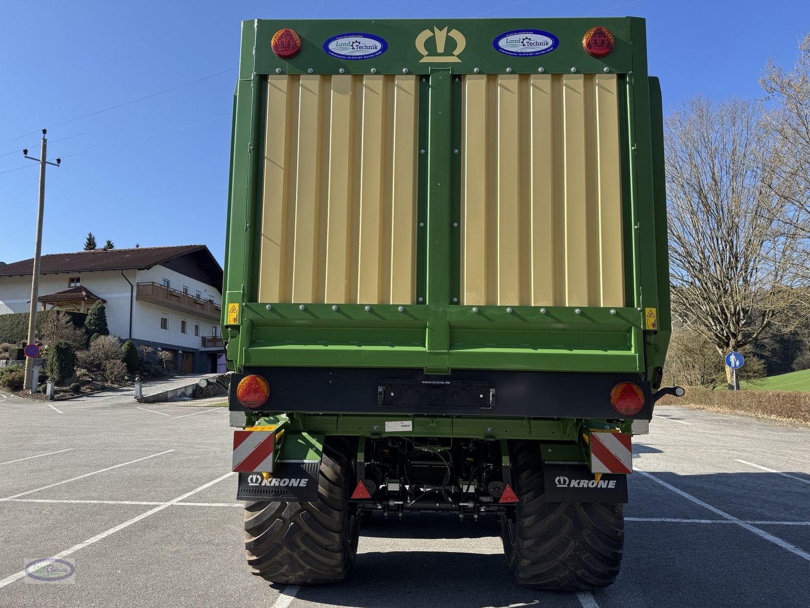 Ladewagen of the type Krone RX 330 GD, Neumaschine in Münzkirchen (Picture 10)