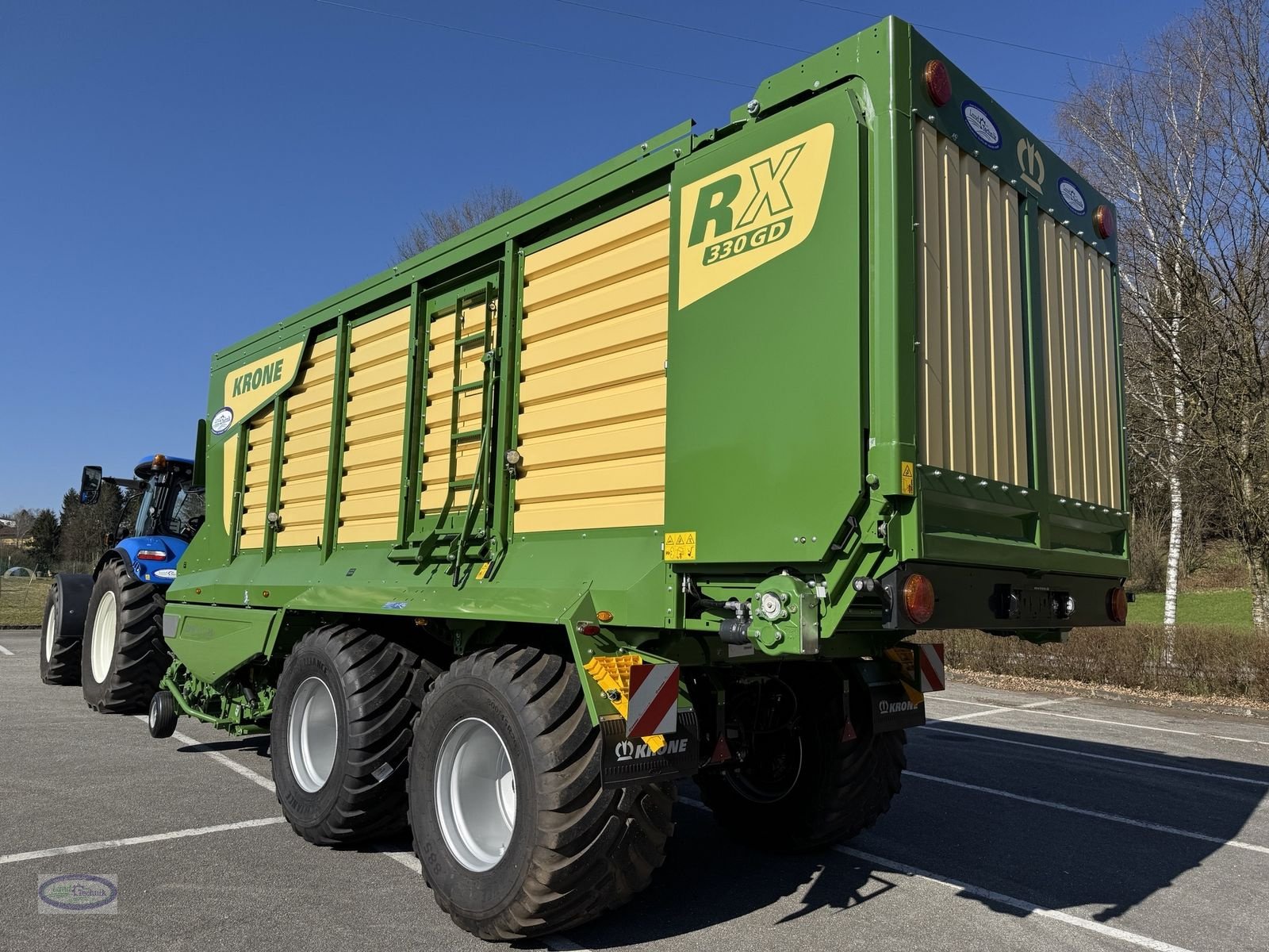 Ladewagen of the type Krone RX 330 GD, Neumaschine in Münzkirchen (Picture 9)