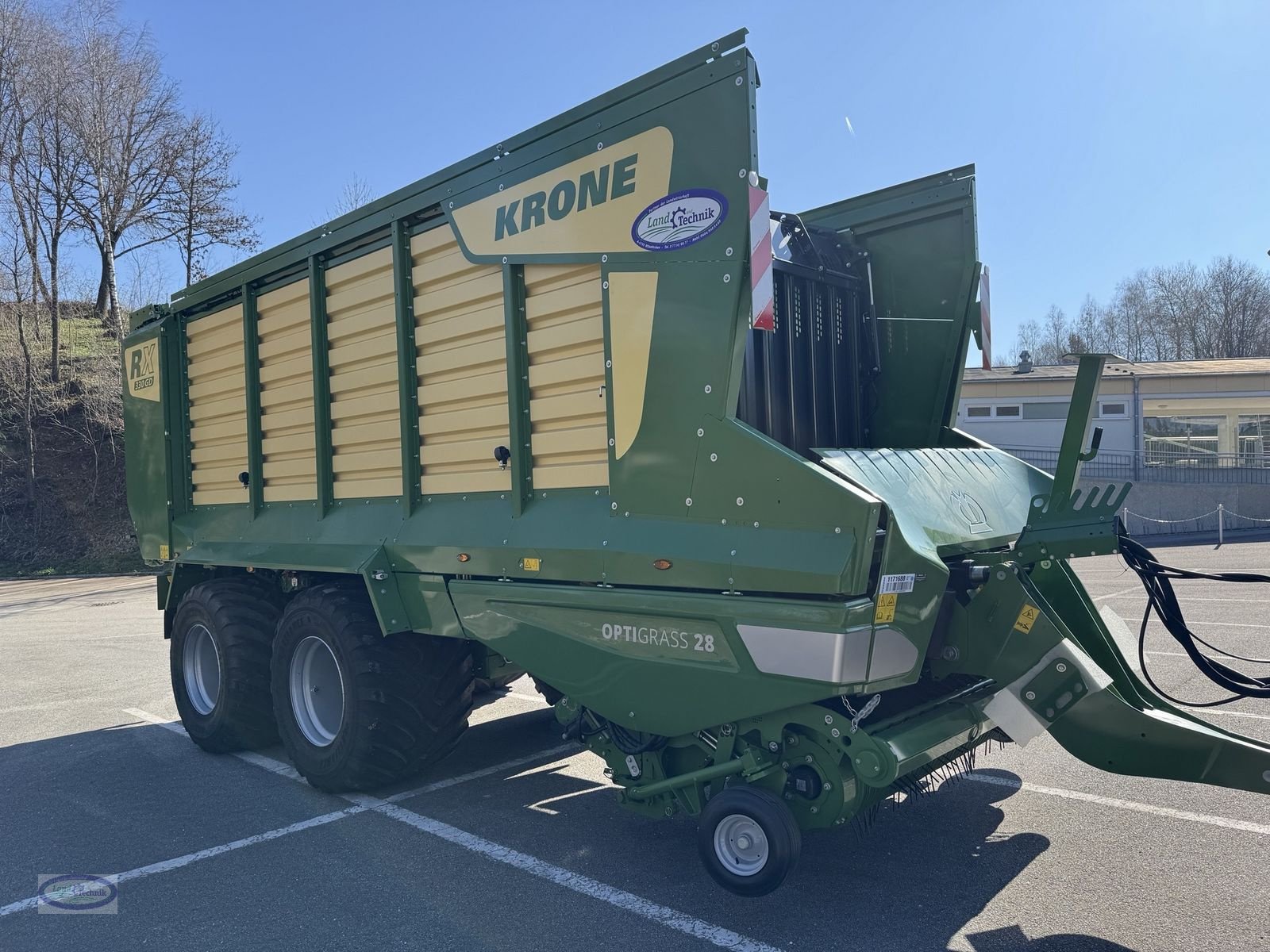Ladewagen of the type Krone RX 330 GD, Neumaschine in Münzkirchen (Picture 14)