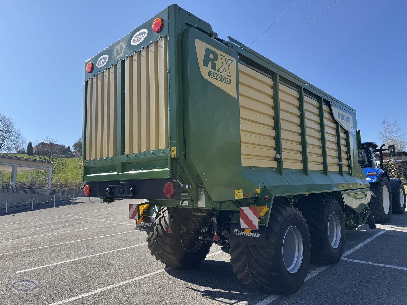 Ladewagen of the type Krone RX 330 GD, Neumaschine in Münzkirchen (Picture 12)