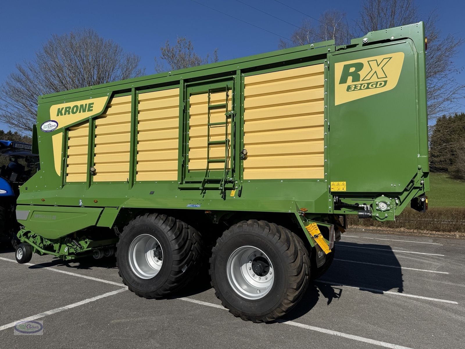 Ladewagen of the type Krone RX 330 GD, Neumaschine in Münzkirchen (Picture 5)