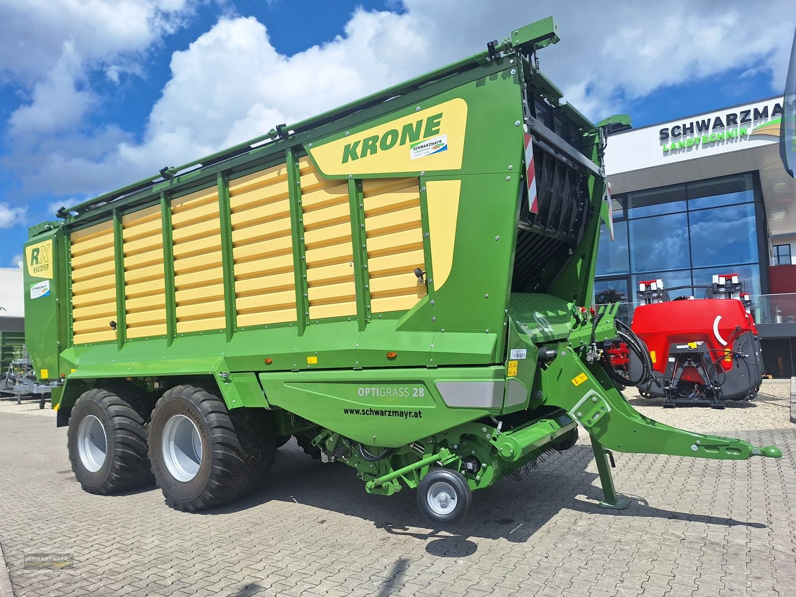 Ladewagen of the type Krone RX 370 GD Kurzschn., Neumaschine in Gampern (Picture 3)