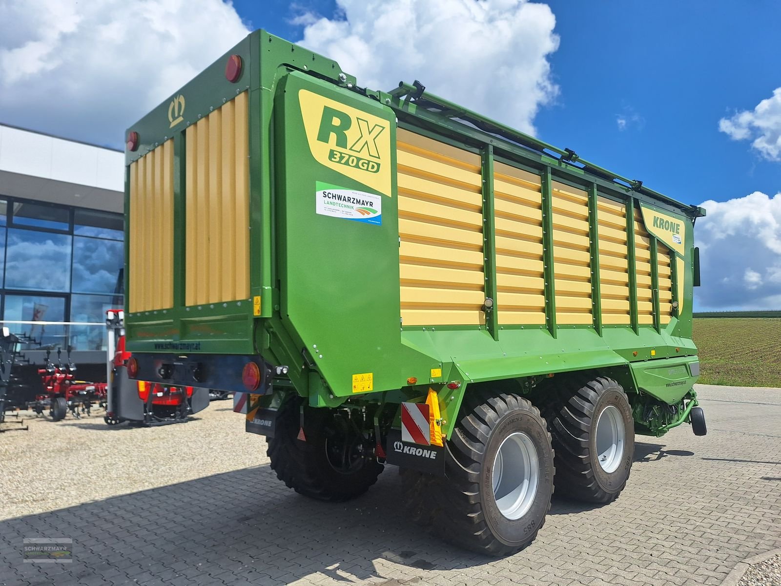 Ladewagen of the type Krone RX 370 GD Kurzschn., Neumaschine in Gampern (Picture 5)