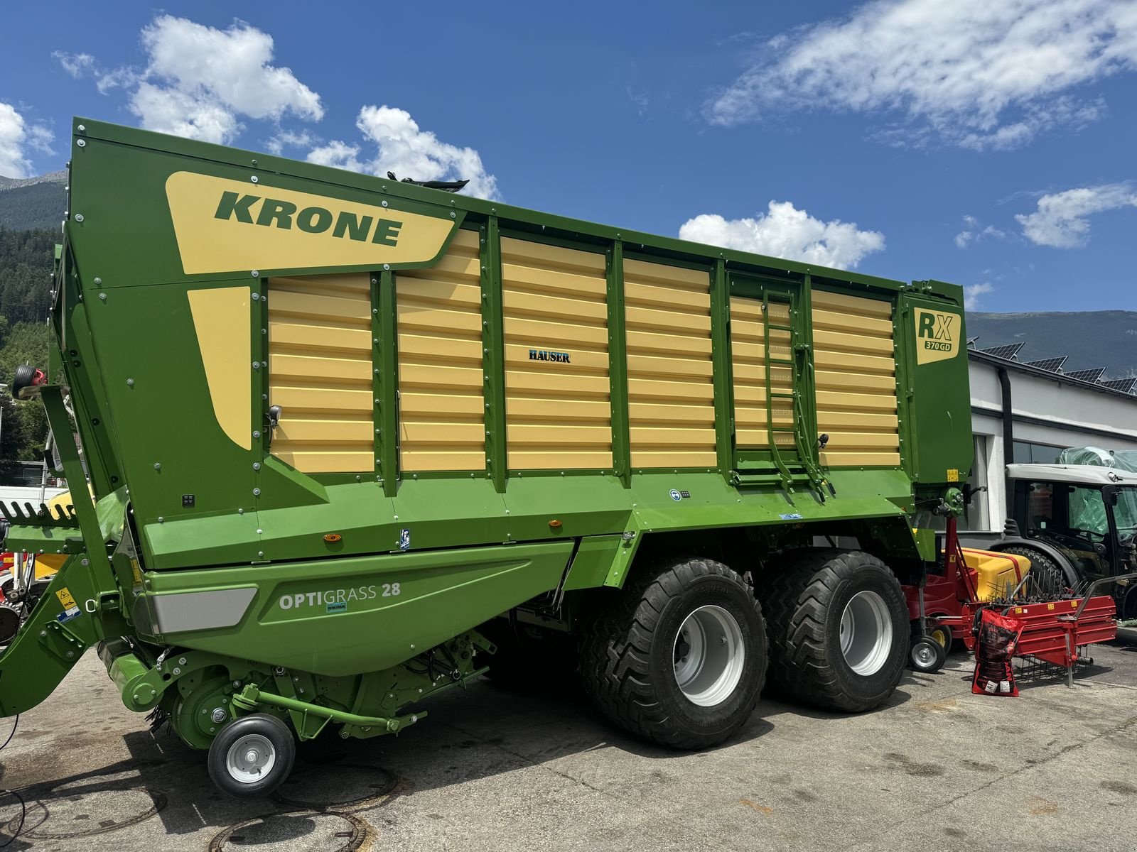 Ladewagen des Typs Krone RX 370 GD Optigrass 28, Vorführmaschine in Hopfgarten (Bild 4)