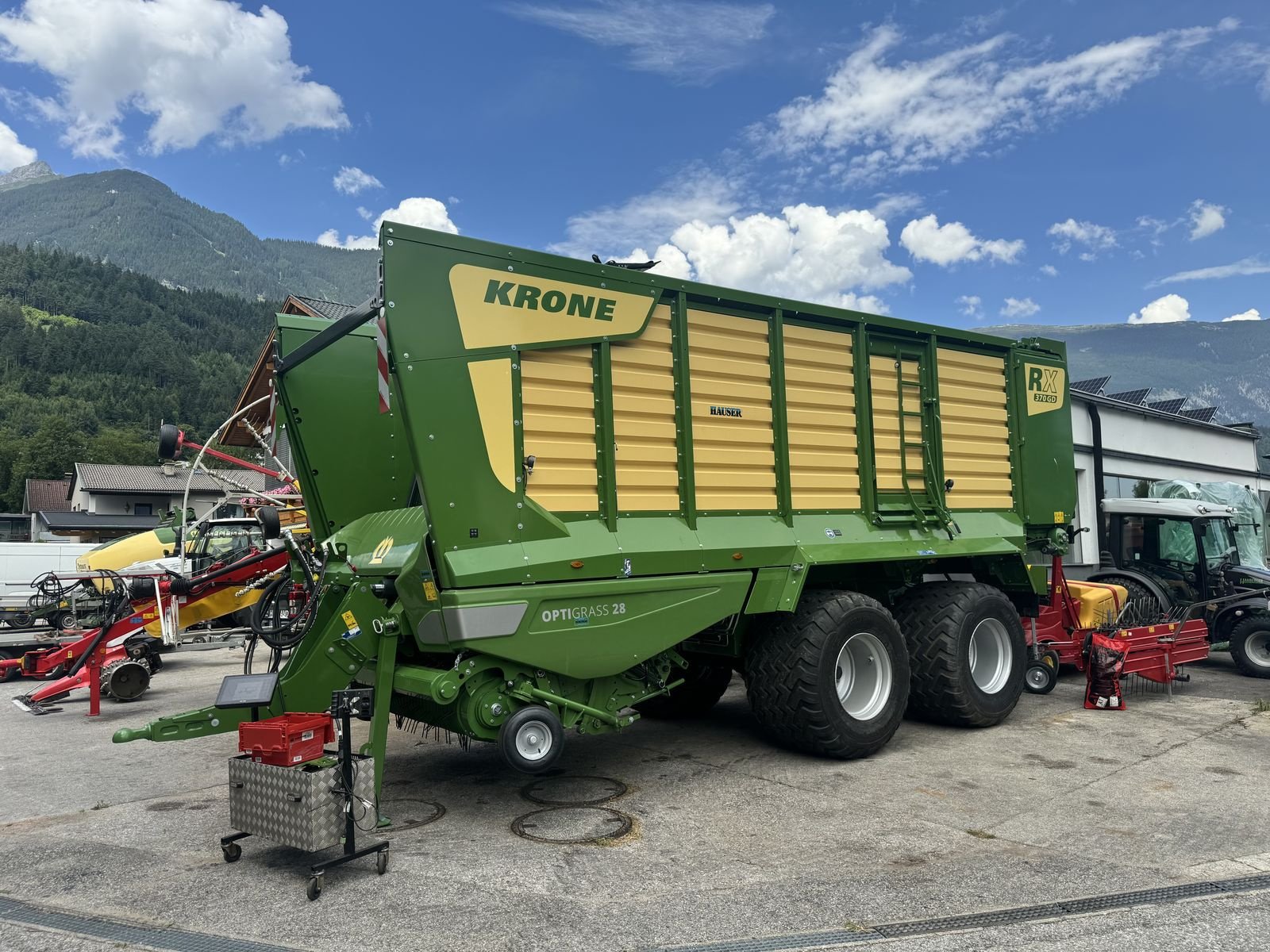 Ladewagen des Typs Krone RX 370 GD Optigrass 28, Vorführmaschine in Hopfgarten (Bild 1)