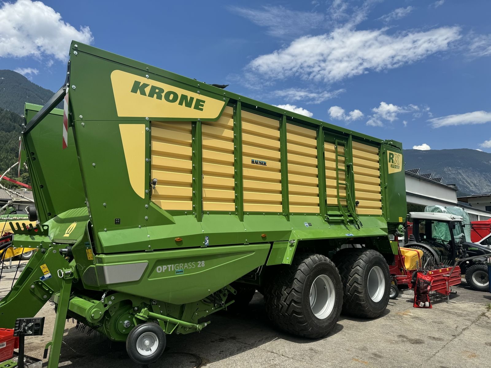 Ladewagen des Typs Krone RX 370 GD Optigrass 28, Vorführmaschine in Hopfgarten (Bild 5)