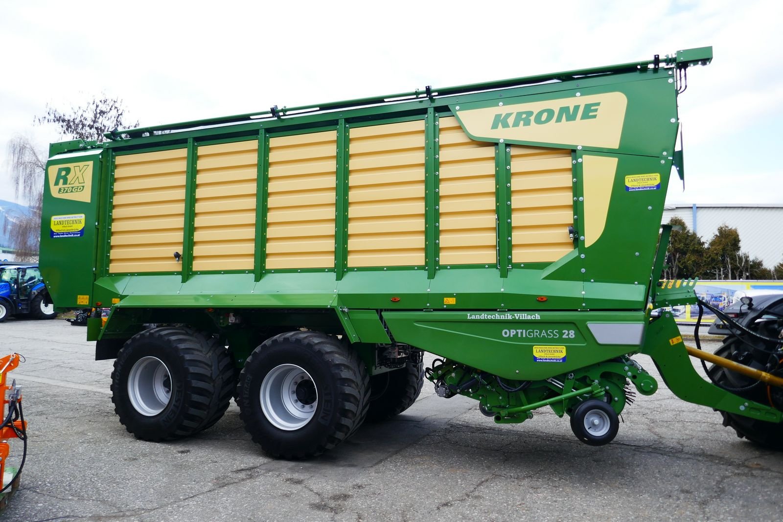 Ladewagen typu Krone RX 370 GD OptiGrass 28, Gebrauchtmaschine v Villach (Obrázek 15)