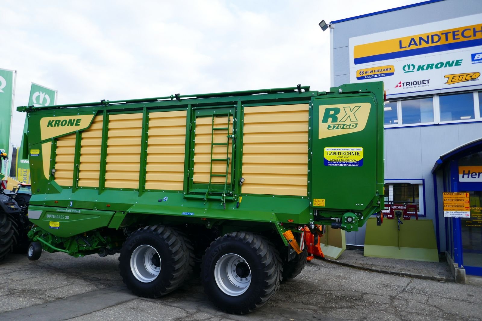 Ladewagen typu Krone RX 370 GD OptiGrass 28, Gebrauchtmaschine v Villach (Obrázek 2)