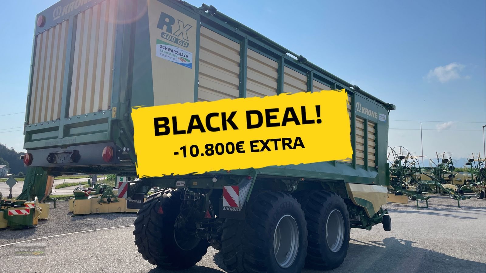 Ladewagen tip Krone RX 400 GD, Vorführmaschine in Gampern (Poză 2)