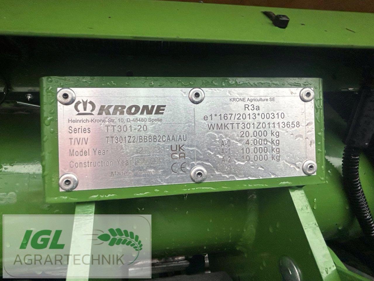 Ladewagen a típus Krone RX 400 GL TT301-20, Neumaschine ekkor: Nabburg (Kép 11)