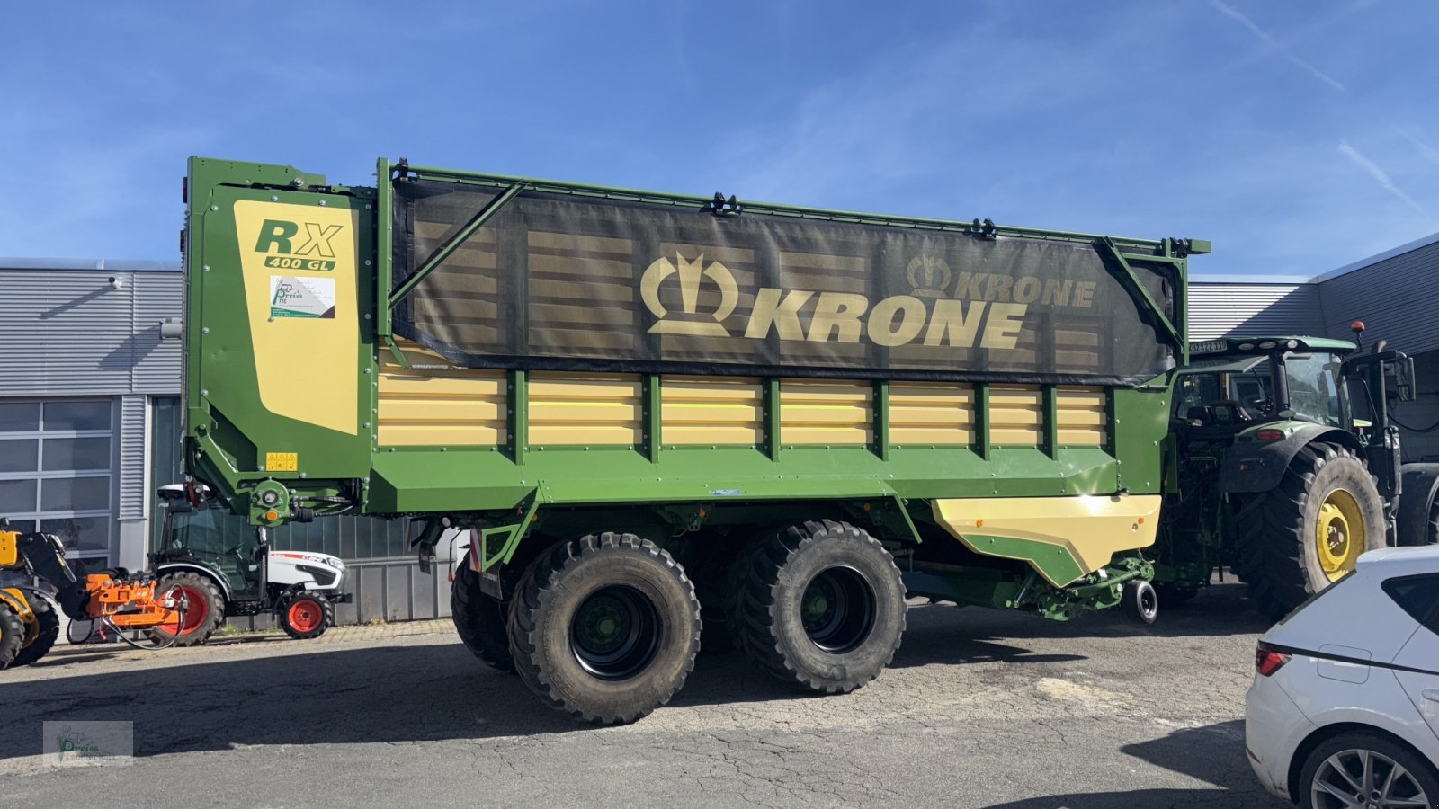 Ladewagen от тип Krone RX 400 GL, Gebrauchtmaschine в Bad Kötzting (Снимка 9)
