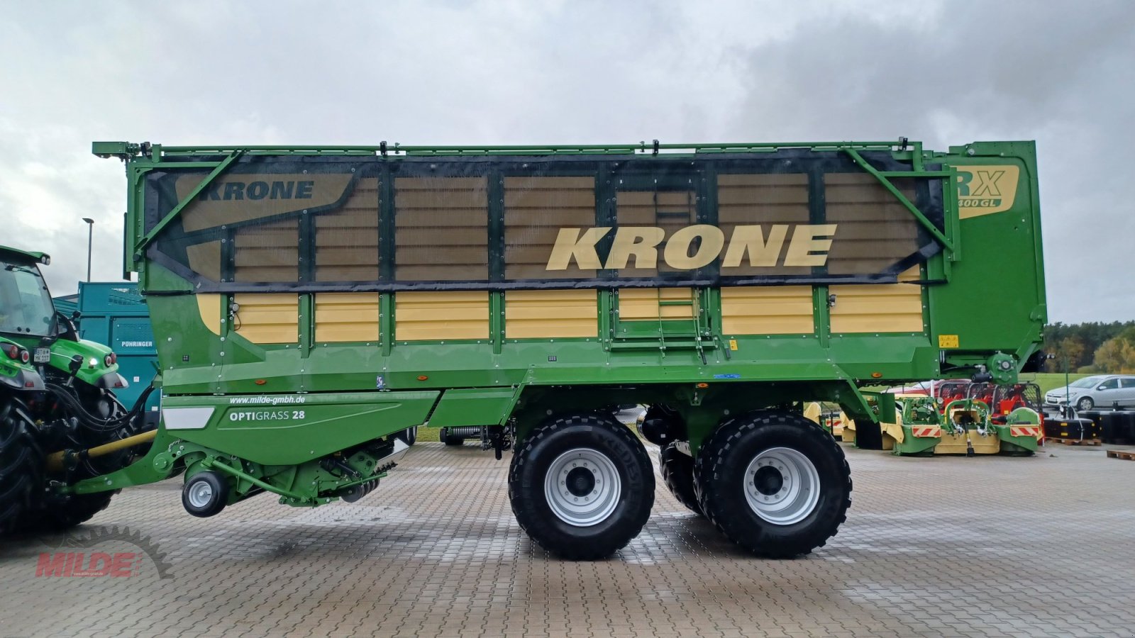 Ladewagen typu Krone RX 400 GL, Gebrauchtmaschine v Creußen (Obrázek 4)