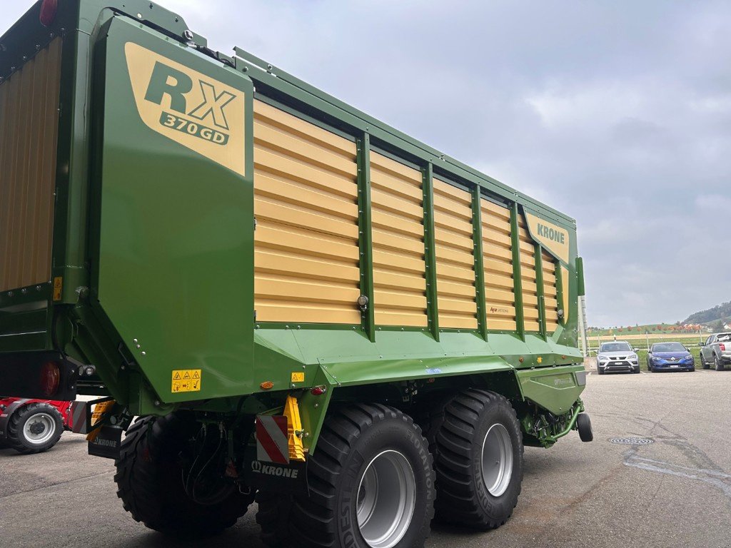 Ladewagen des Typs Krone RX370GD, Ausstellungsmaschine in Balterswil (Bild 5)
