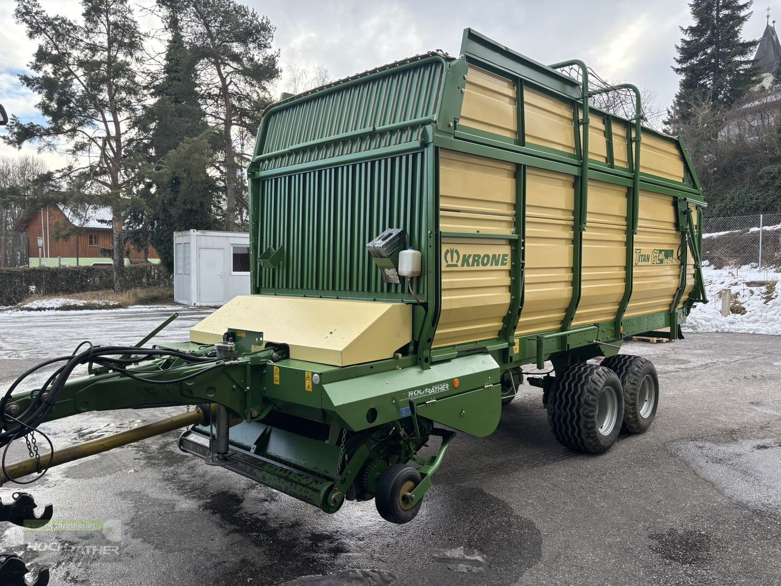 Ladewagen del tipo Krone TITAN 6/40 GL ALL IN, Gebrauchtmaschine en Kronstorf (Imagen 4)