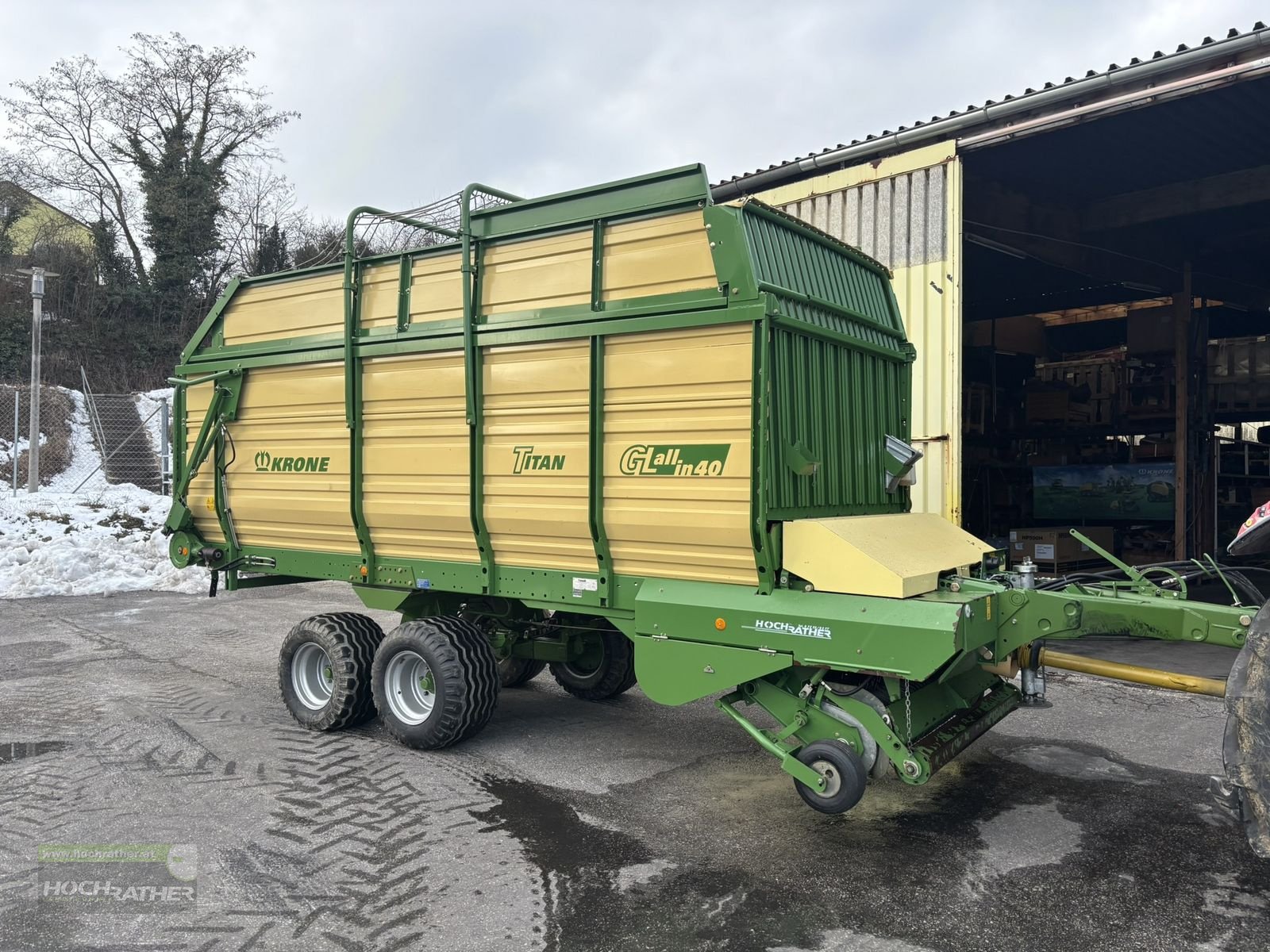 Ladewagen del tipo Krone TITAN 6/40 GL ALL IN, Gebrauchtmaschine en Kronstorf (Imagen 1)