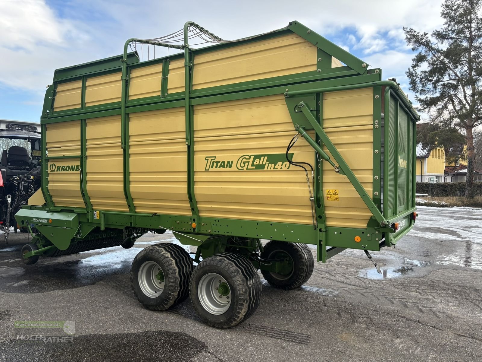 Ladewagen del tipo Krone TITAN 6/40 GL ALL IN, Gebrauchtmaschine en Kronstorf (Imagen 3)