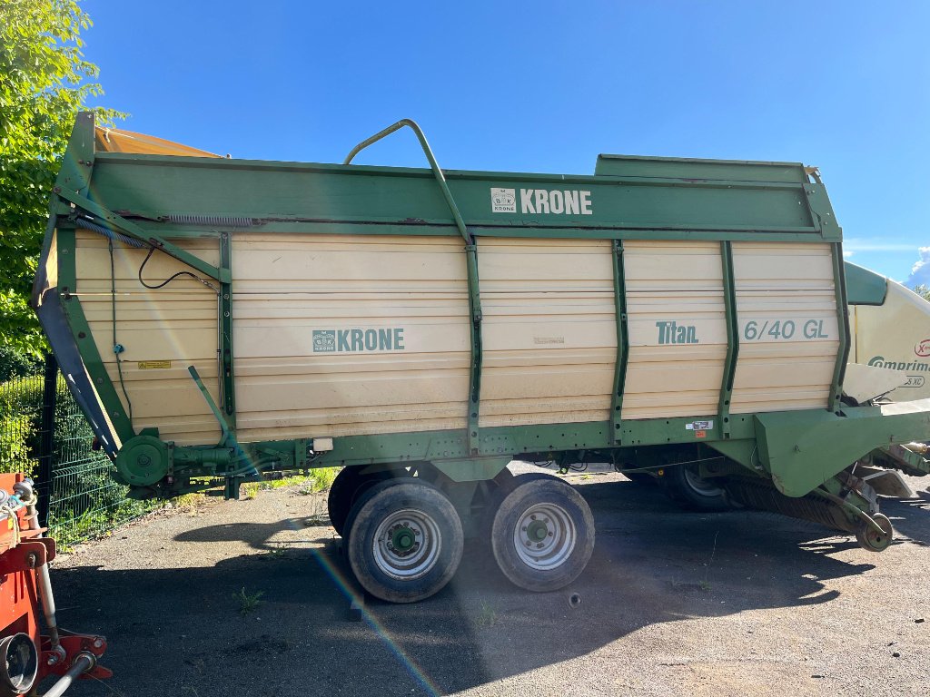 Ladewagen typu Krone TITAN 6/40 GL, Gebrauchtmaschine v LACAPELLE-MARIVAL (Obrázek 4)