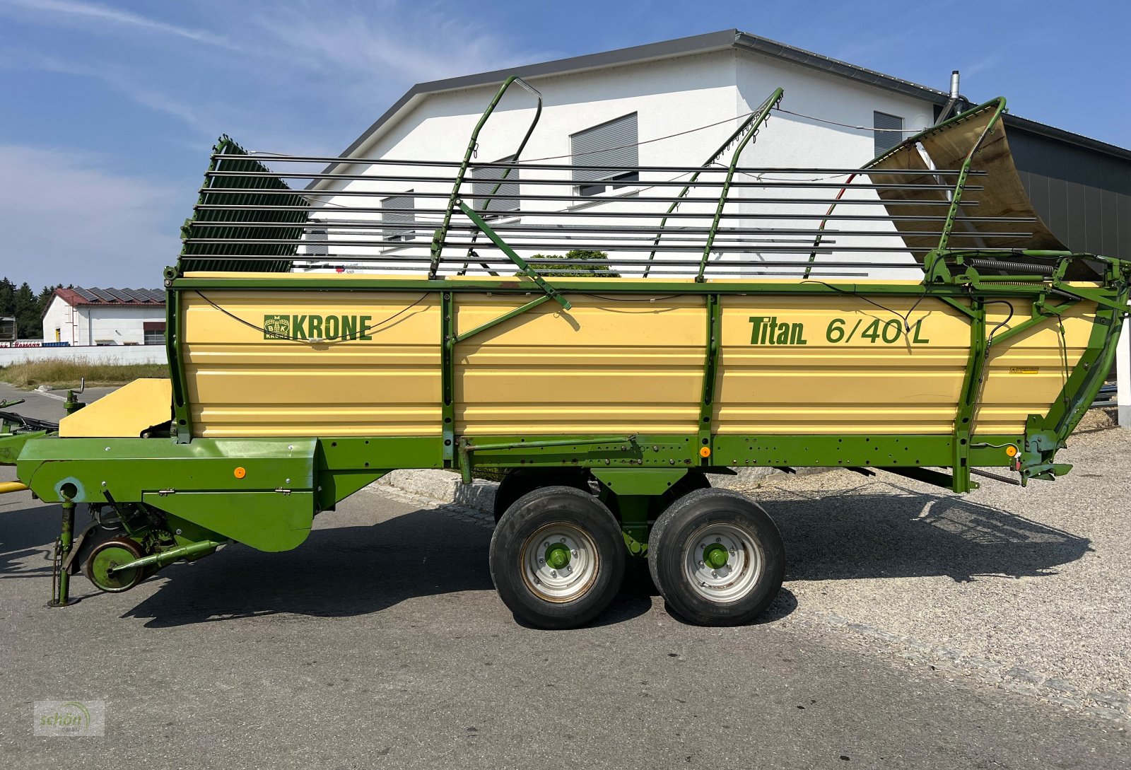 Ladewagen typu Krone Titan 6/40 L - auch gut als Basis für einen Rückewagen / Holztransporter geeignet, Gebrauchtmaschine v Burgrieden (Obrázek 2)