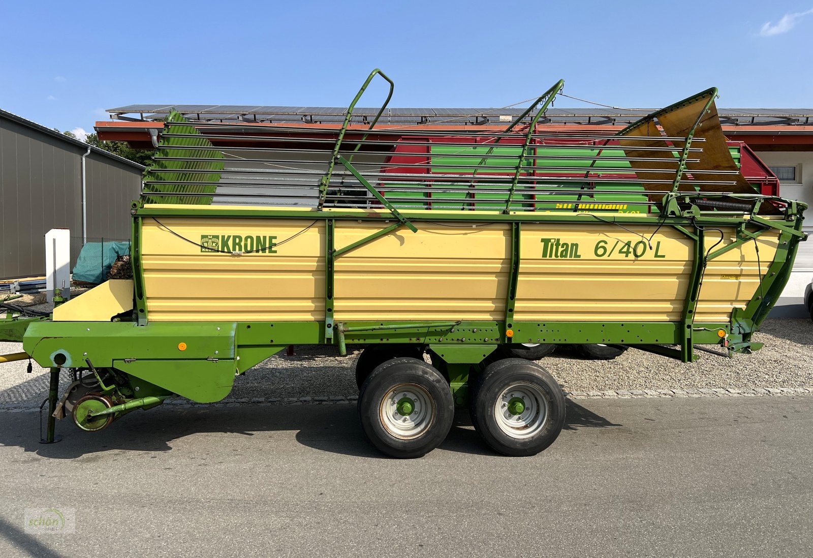 Ladewagen typu Krone Titan 6/40 L - auch gut als Basis für einen Rückewagen / Holztransporter geeignet, Gebrauchtmaschine v Burgrieden (Obrázek 3)