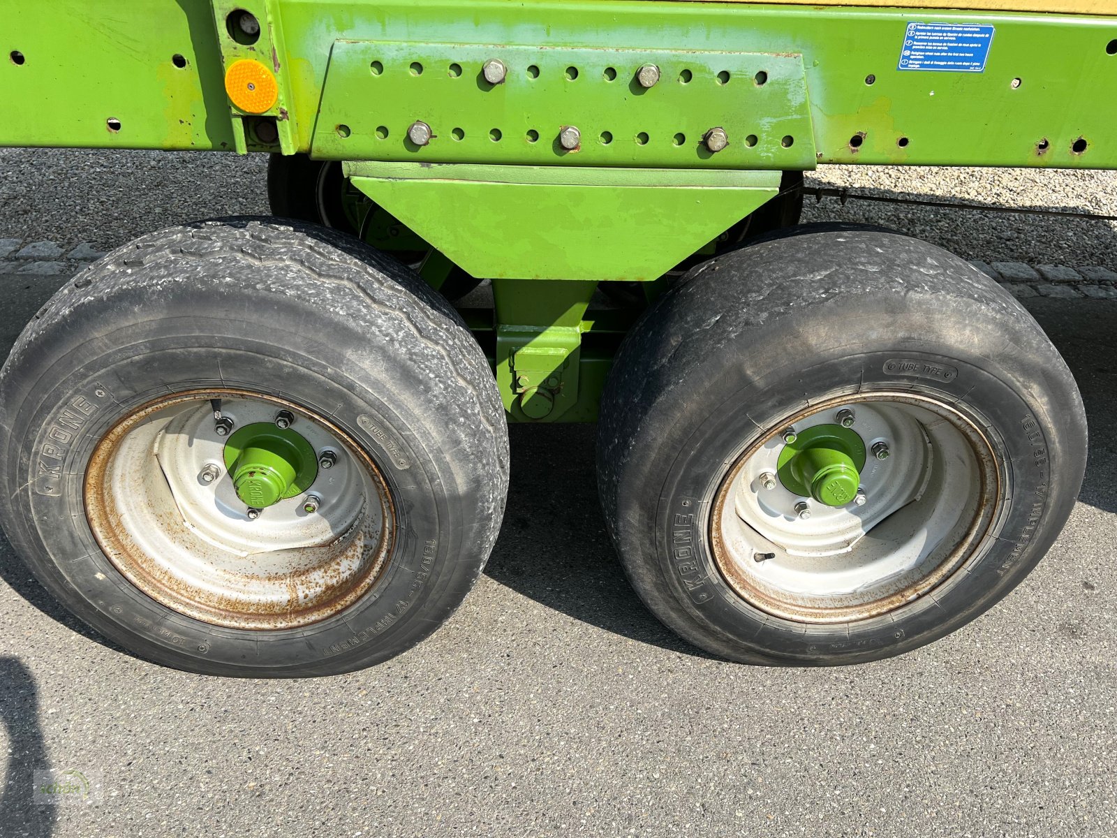 Ladewagen typu Krone Titan 6/40 L - auch gut als Basis für einen Rückewagen / Holztransporter geeignet, Gebrauchtmaschine v Burgrieden (Obrázek 12)