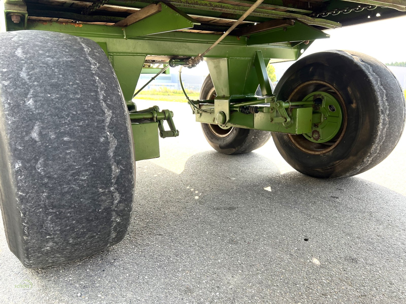 Ladewagen typu Krone Titan 6/40 L - auch gut als Basis für einen Rückewagen / Holztransporter geeignet, Gebrauchtmaschine v Burgrieden (Obrázek 18)