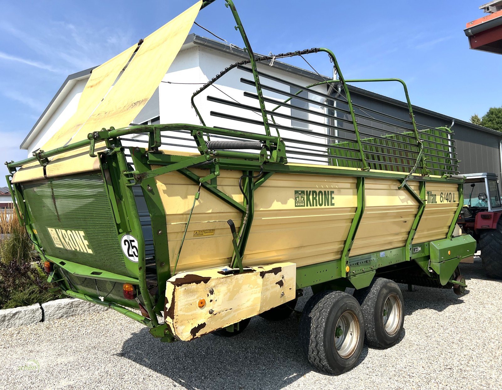 Ladewagen typu Krone Titan 6/40 L - auch gut als Basis für einen Rückewagen / Holztransporter geeignet, Gebrauchtmaschine v Burgrieden (Obrázek 9)
