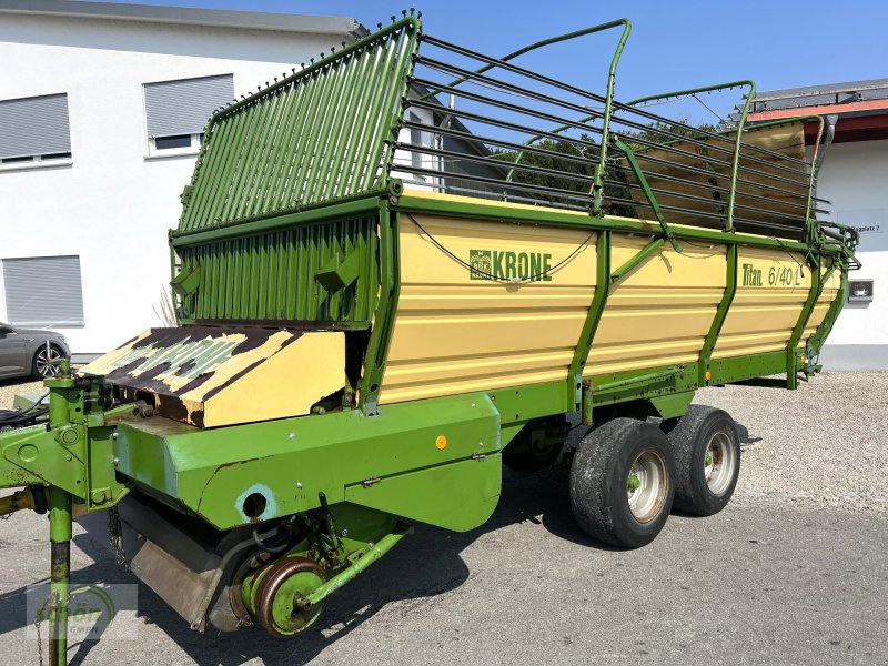 Ladewagen του τύπου Krone Titan 6/40 L - auch gut als Basis für einen Rückewagen / Holztransporter geeignet, Gebrauchtmaschine σε Burgrieden