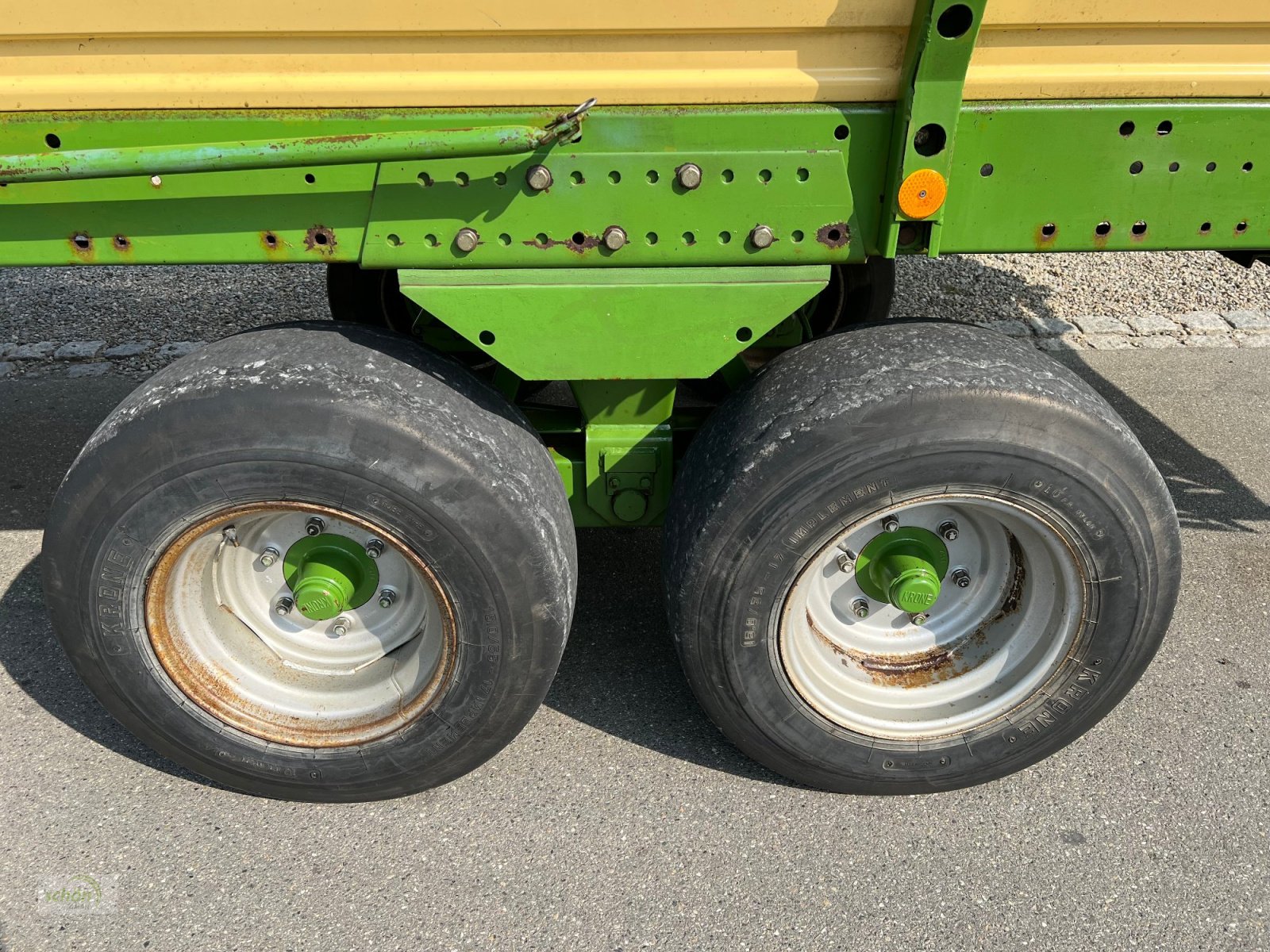 Ladewagen του τύπου Krone Titan 6/40 L - auch gut als Basis für einen Rückewagen / Holztransporter geeignet, Gebrauchtmaschine σε Burgrieden (Φωτογραφία 4)