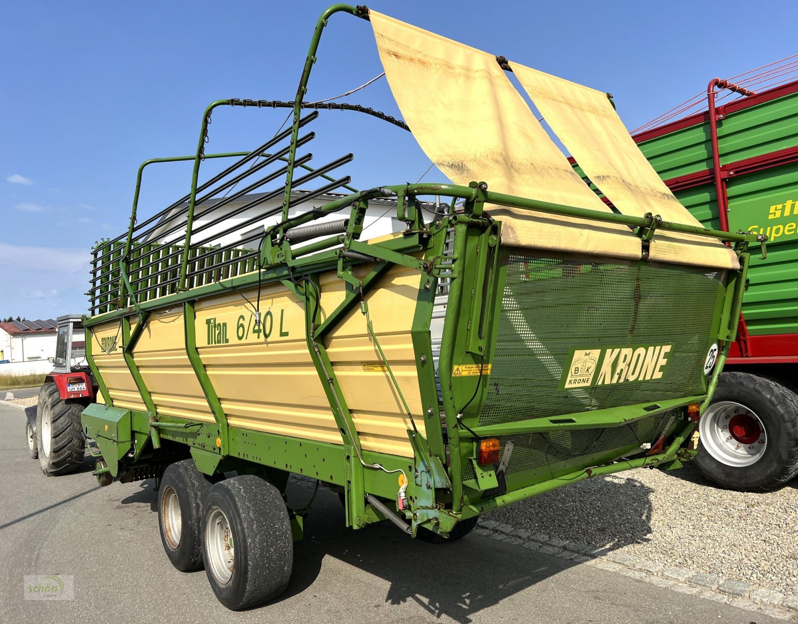 Ladewagen του τύπου Krone Titan 6/40 L - auch gut als Basis für einen Rückewagen / Holztransporter geeignet, Gebrauchtmaschine σε Burgrieden (Φωτογραφία 5)