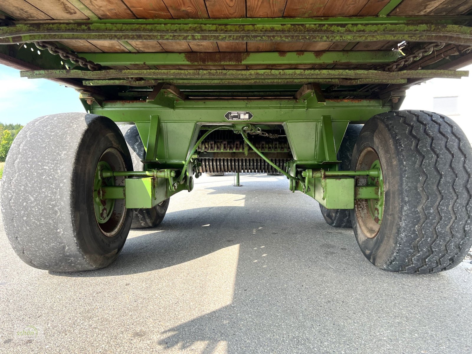 Ladewagen του τύπου Krone Titan 6/40 L - auch gut als Basis für einen Rückewagen / Holztransporter geeignet, Gebrauchtmaschine σε Burgrieden (Φωτογραφία 8)