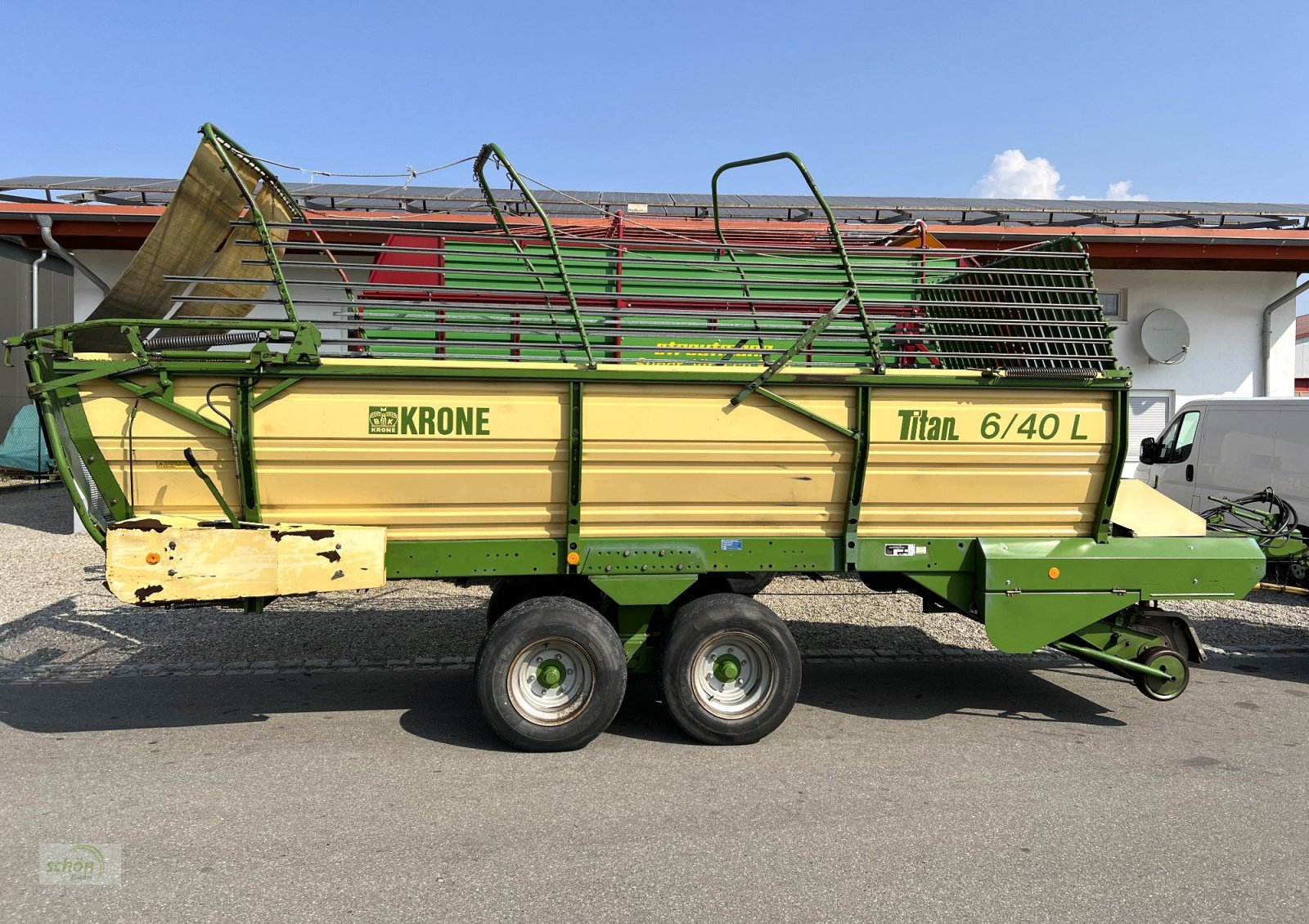 Ladewagen του τύπου Krone Titan 6/40 L - auch gut als Basis für einen Rückewagen / Holztransporter geeignet, Gebrauchtmaschine σε Burgrieden (Φωτογραφία 10)