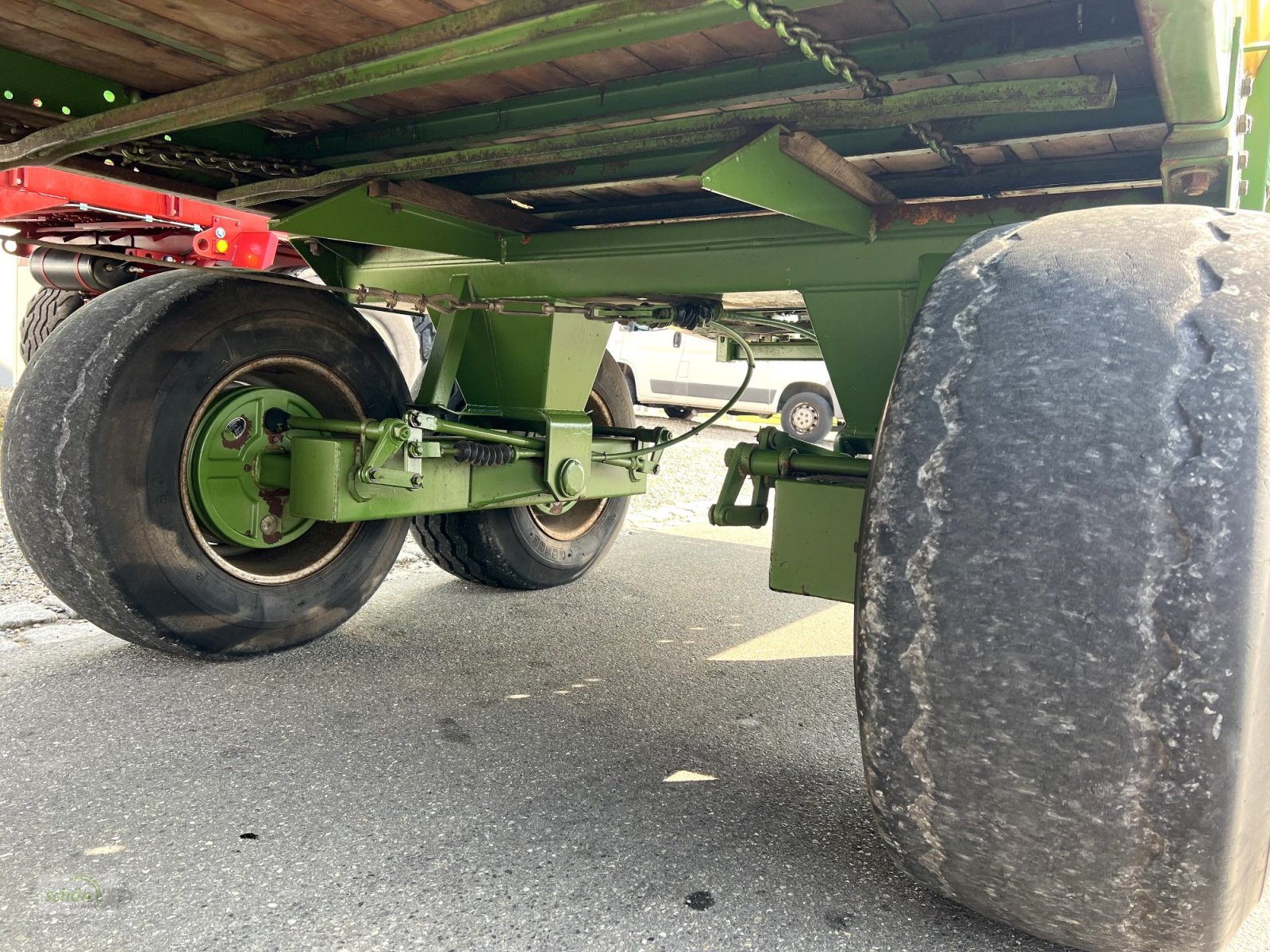 Ladewagen του τύπου Krone Titan 6/40 L - auch gut als Basis für einen Rückewagen / Holztransporter geeignet, Gebrauchtmaschine σε Burgrieden (Φωτογραφία 22)