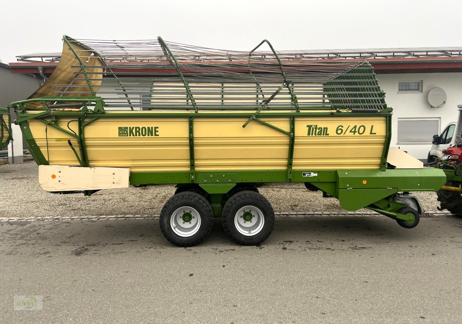 Ladewagen типа Krone Titan 6/40 L mit neuen 19-er Breitreifen und im guten Zustand, Gebrauchtmaschine в Burgrieden (Фотография 13)