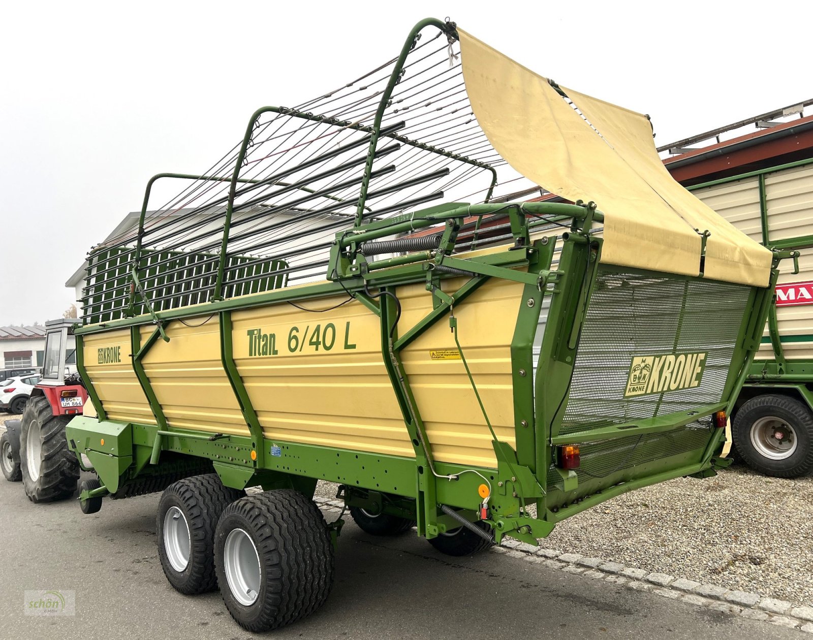 Ladewagen του τύπου Krone Titan 6/40 L mit neuen 19-er Breitreifen und im guten Zustand, Gebrauchtmaschine σε Burgrieden (Φωτογραφία 4)