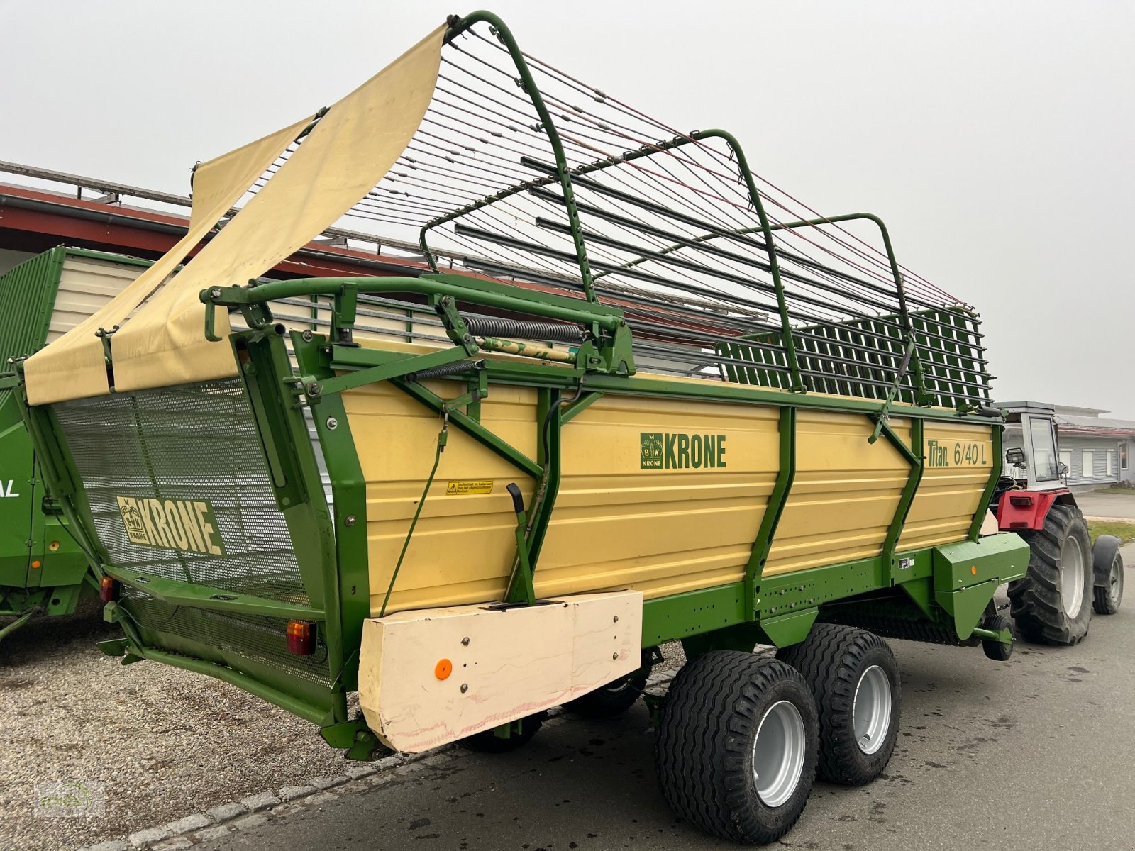 Ladewagen του τύπου Krone Titan 6/40 L mit neuen 19-er Breitreifen und im guten Zustand, Gebrauchtmaschine σε Burgrieden (Φωτογραφία 12)