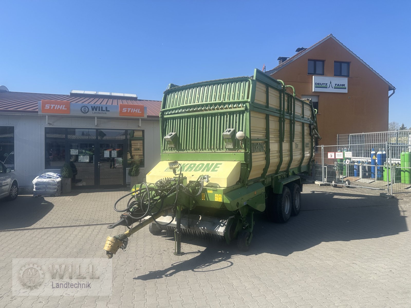 Ladewagen des Typs Krone Titan 6/48 All In, Gebrauchtmaschine in Rudendorf (Bild 1)