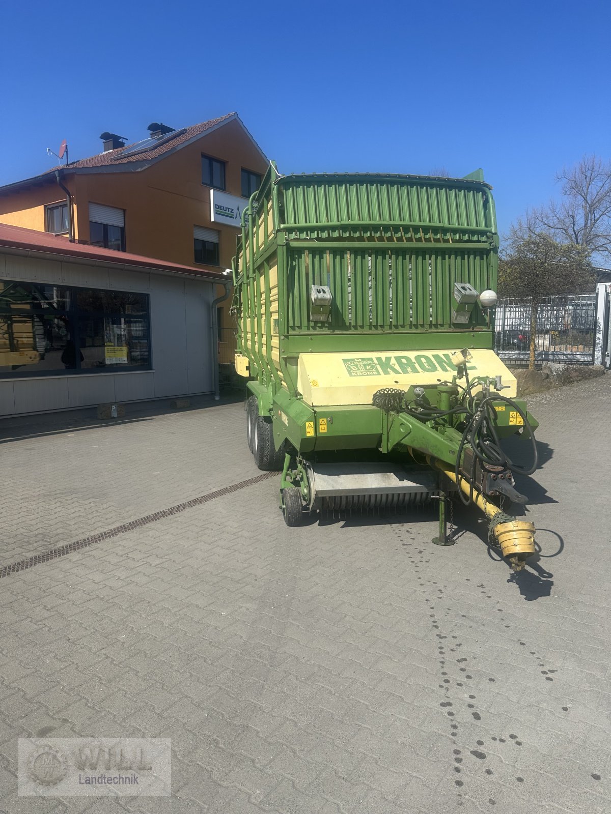 Ladewagen des Typs Krone Titan 6/48 All In, Gebrauchtmaschine in Rudendorf (Bild 2)