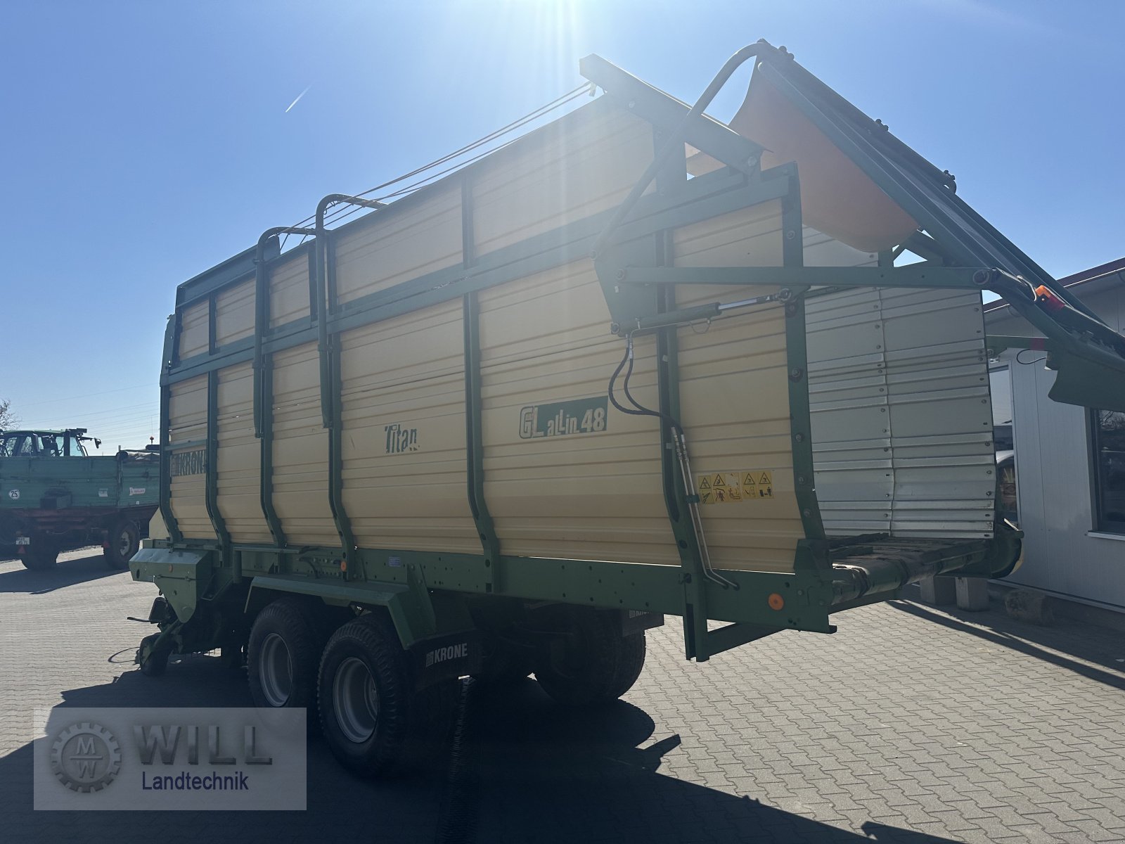 Ladewagen des Typs Krone Titan 6/48 All In, Gebrauchtmaschine in Rudendorf (Bild 3)