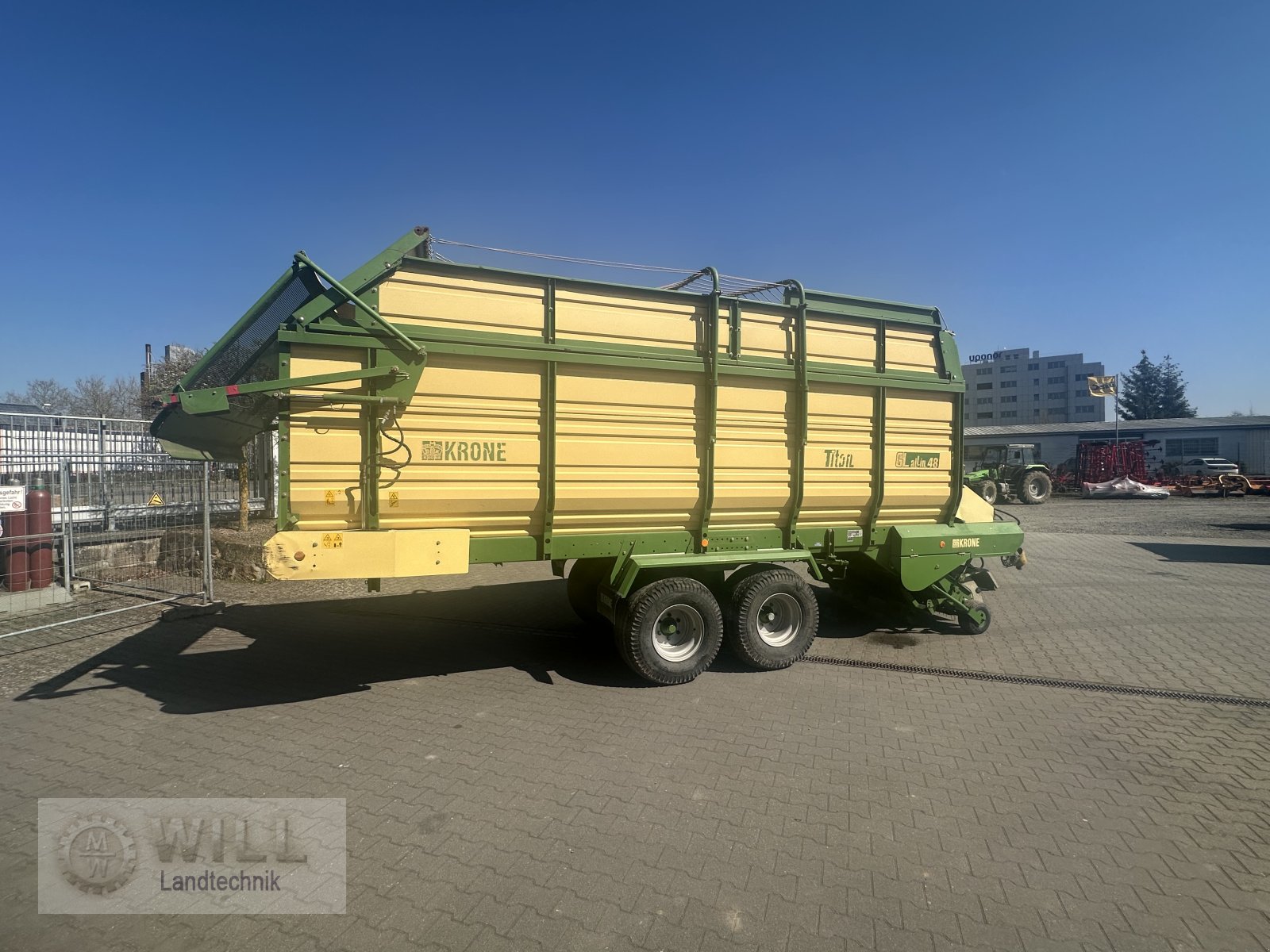 Ladewagen des Typs Krone Titan 6/48 All In, Gebrauchtmaschine in Rudendorf (Bild 4)