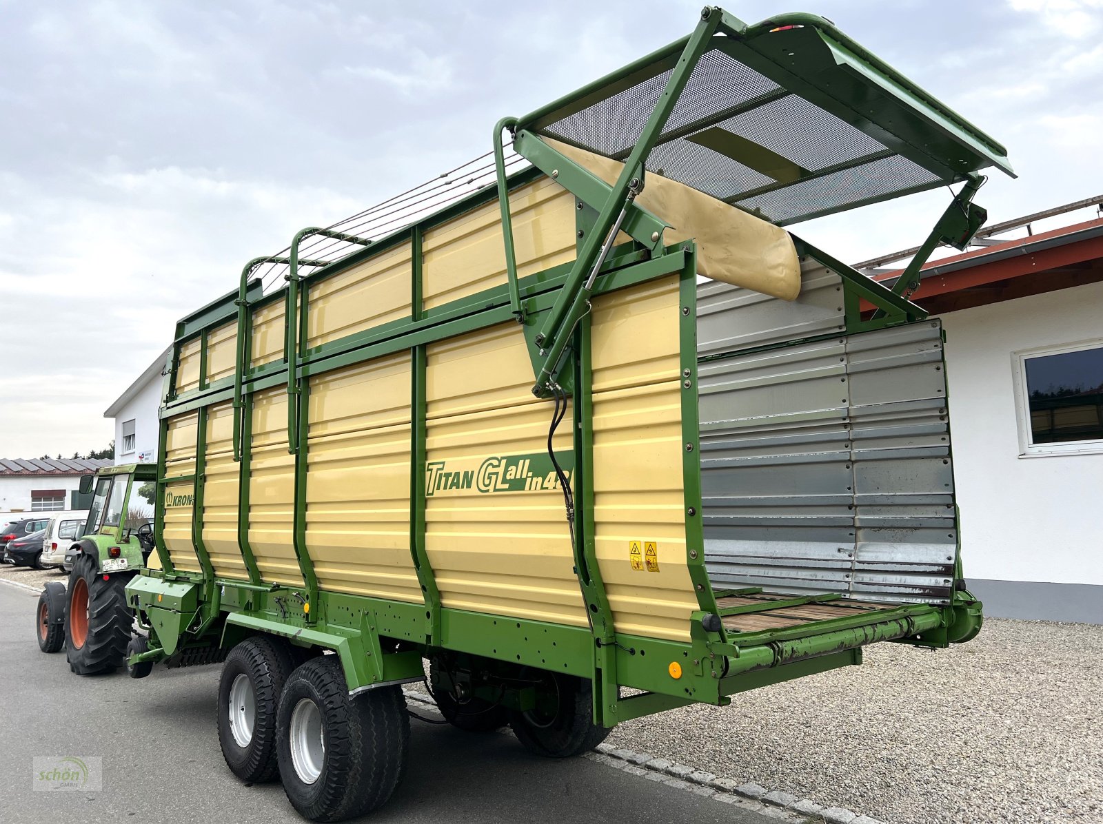 Ladewagen typu Krone Titan 6/48 GL All In - ein großer Schwingen-Ladewagen mit Druckluftbremse, Gebrauchtmaschine v Burgrieden (Obrázek 5)