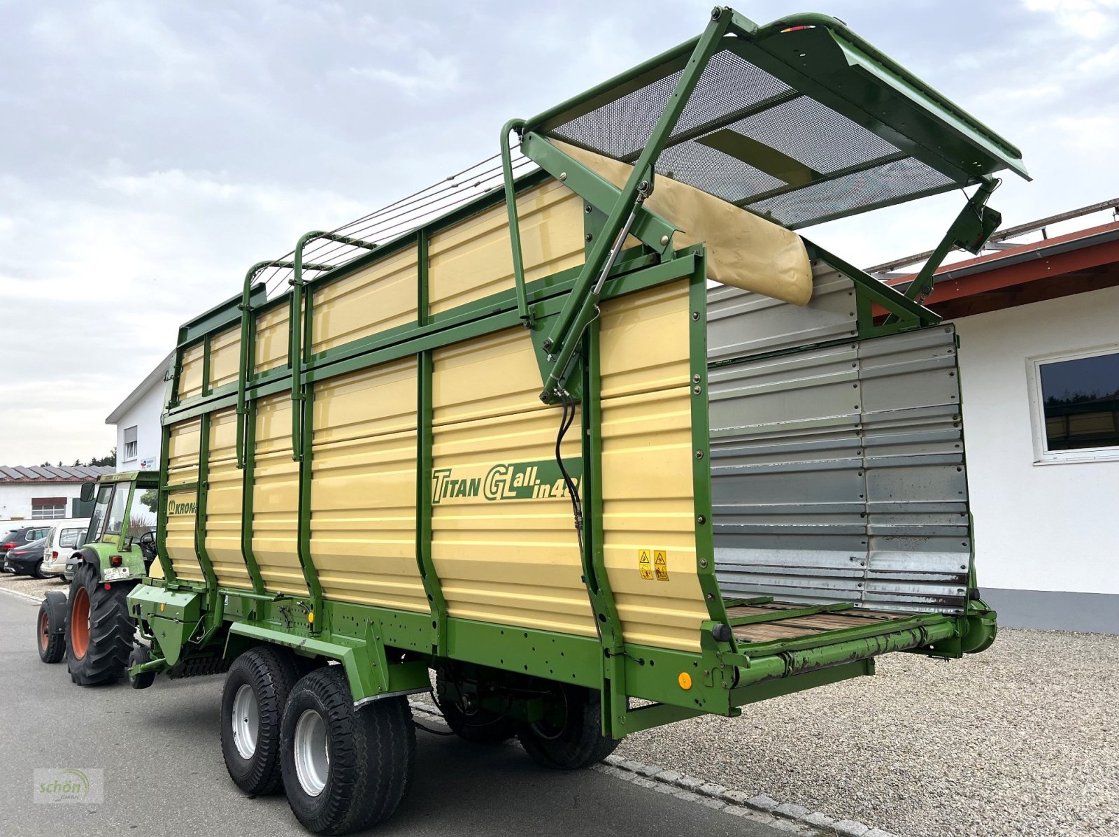 Ladewagen del tipo Krone Titan 6/48 GL All In - ein großer Schwingen-Ladewagen mit Druckluftbremse, Gebrauchtmaschine In Burgrieden (Immagine 5)