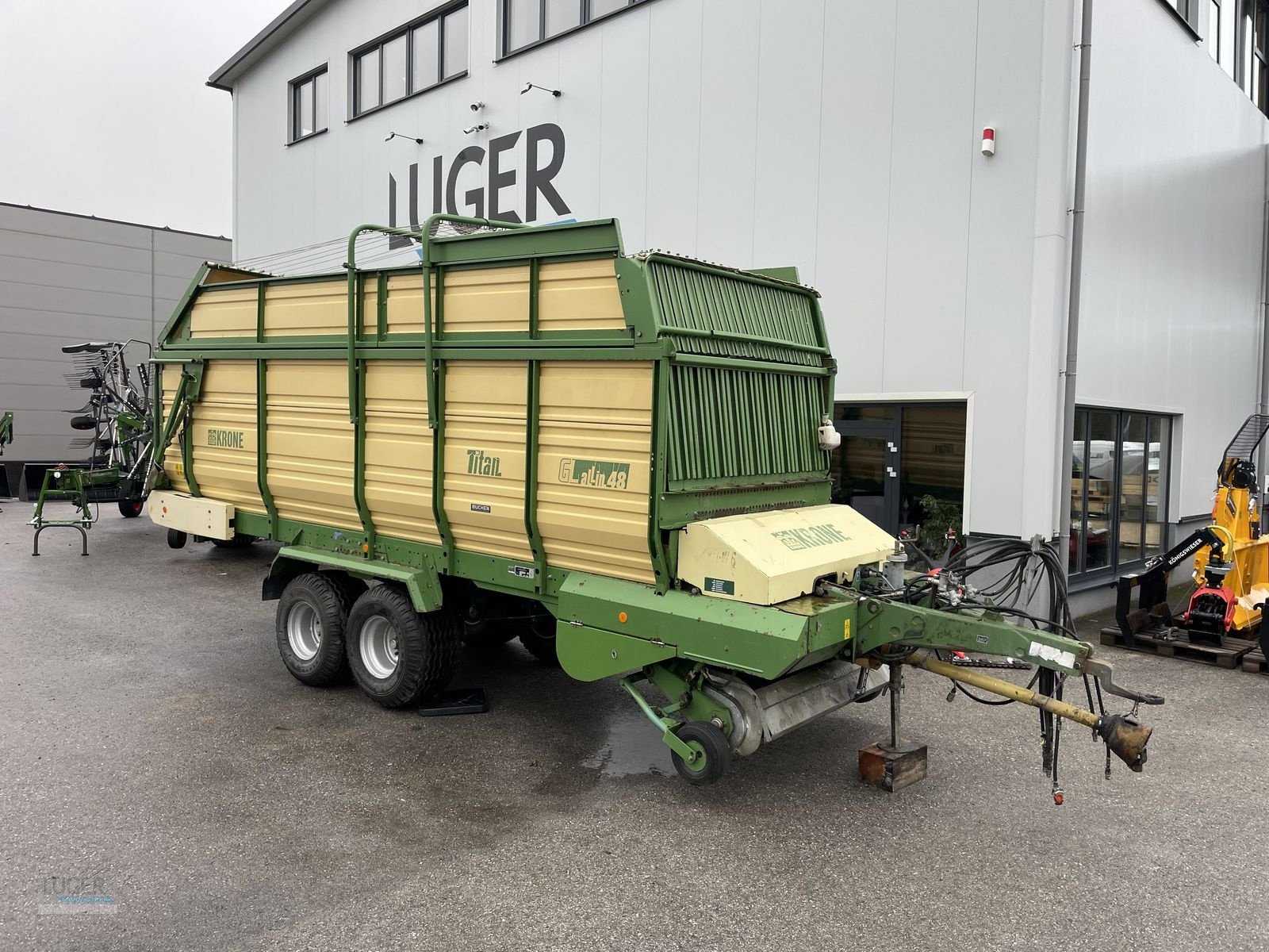 Ladewagen des Typs Krone Titan 6/48 GL, Gebrauchtmaschine in Niederkappel (Bild 1)