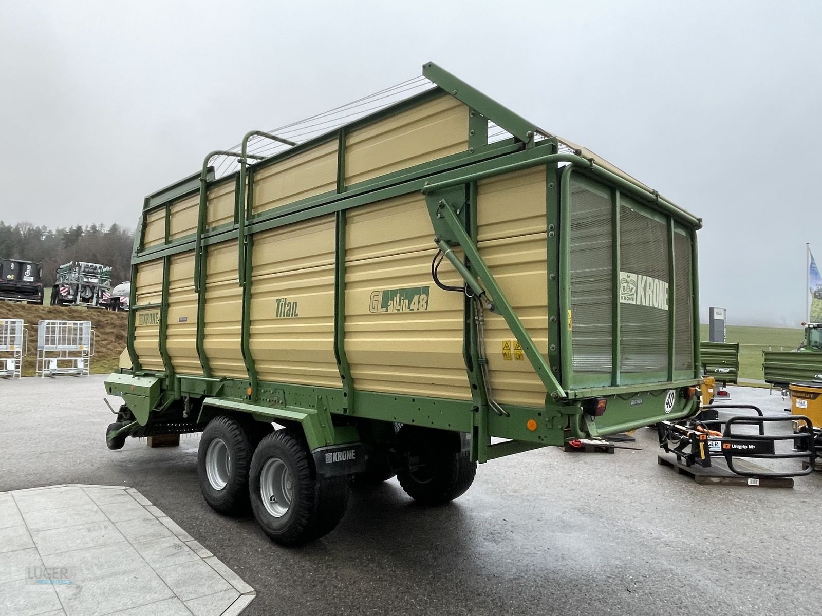 Ladewagen des Typs Krone Titan 6/48 GL, Gebrauchtmaschine in Niederkappel (Bild 5)