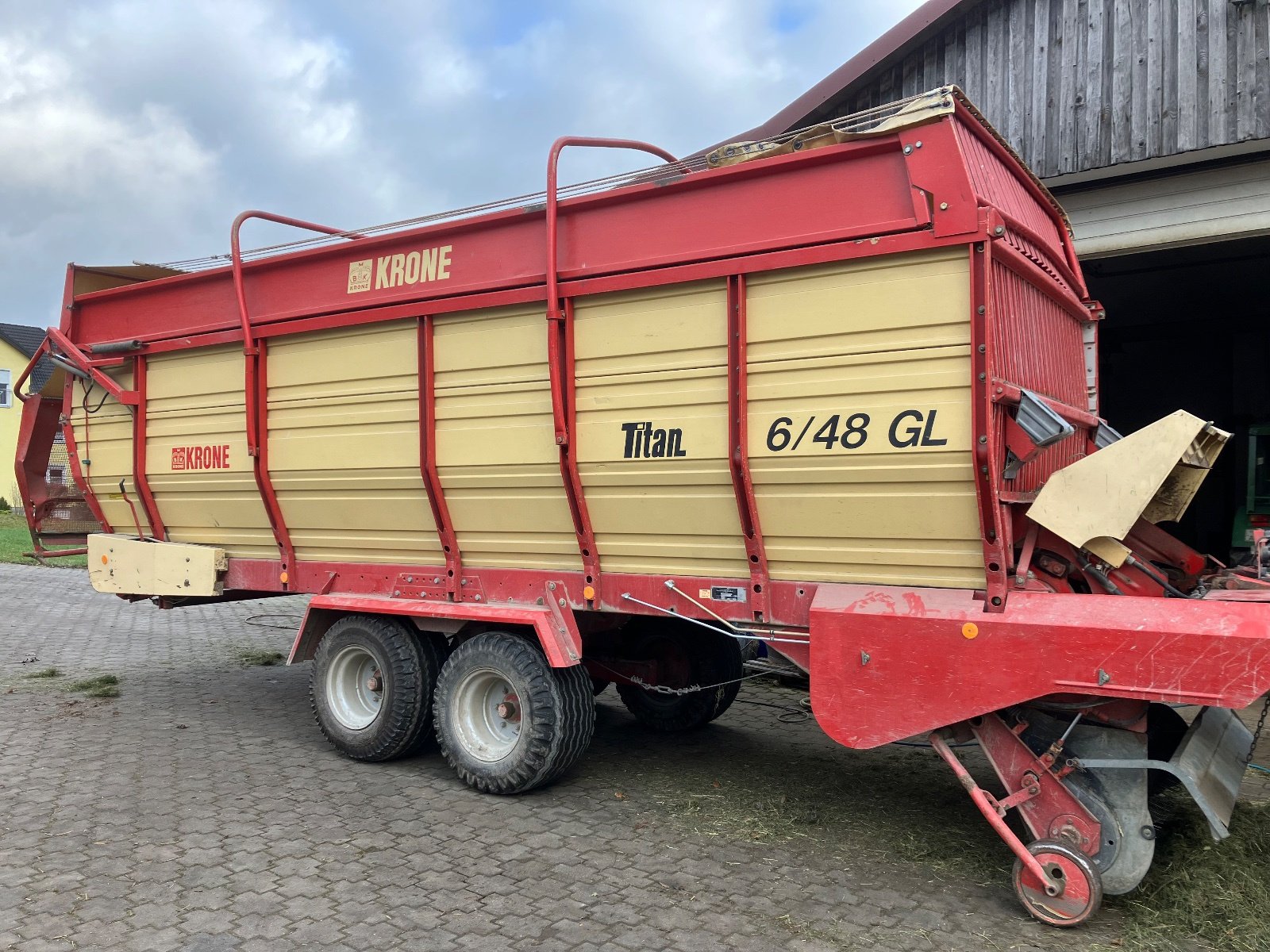 Ladewagen of the type Krone Titan 6/48 GL, Gebrauchtmaschine in Tirschenreuth (Picture 1)